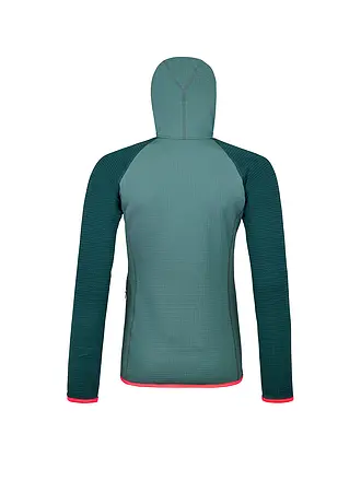 ORTOVOX | Veste polaire à capuche Classic Knit pour femmes | petrol